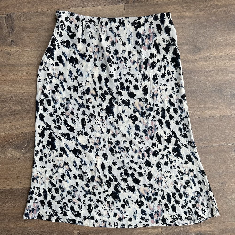 One Clothing - Pastel Leopard Print Skirt